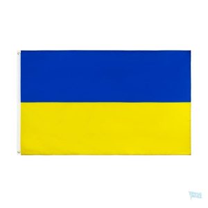 Drapeau Ukraine 60 x 90 cm en polyester
