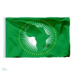 Drapeau Union Africaine fourreau 150 x 240 cm