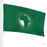 Drapeau Union Africaine à usage extérieur