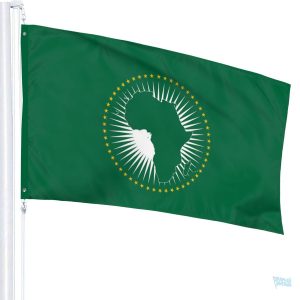 Drapeau Union Africaine à usage extérieur