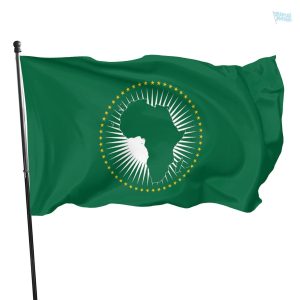 Drapeau Union Africaine pour événements officiels