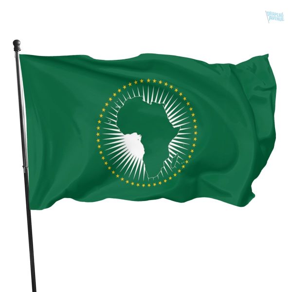 Drapeau Union Africaine pour événements officiels