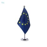 Drapeau de table de l'Union Européenne, symbole de l'UE