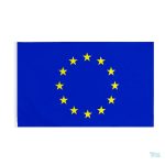 Drapeau Union Européenne avec fourreau pour affichage extérieur