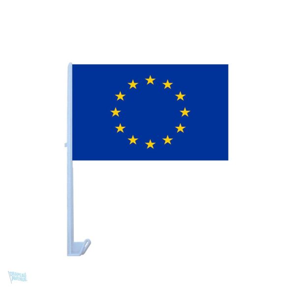 Drapeau Union Européenne pour voiture, accessoire décoratif