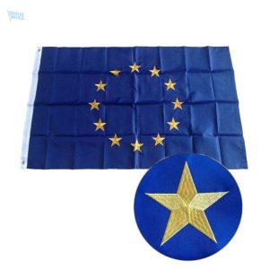 Drapeau de l'Union Européenne, version professionnelle de haute qualité