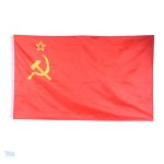 Drapeau Union Soviétique en rouge et or