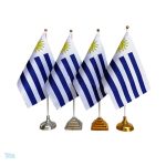 Drapeau de table de l'Uruguay, idéal pour la décoration