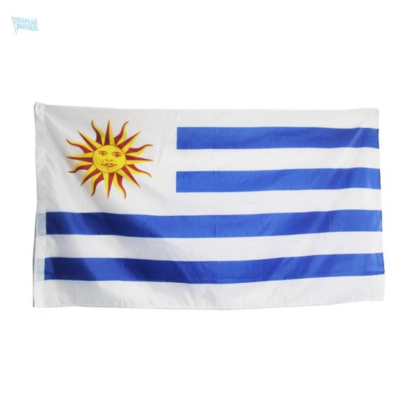 Drapeau Uruguay extérieur pour affichage en plein air