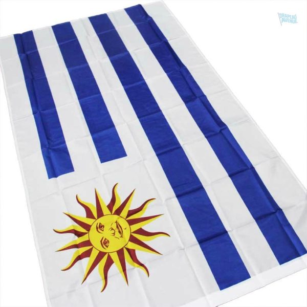 Drapeau Uruguay, idéal pour événements sportifs et décorations