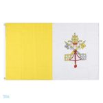 Drapeau Vatican extérieur pour affichage en extérieur