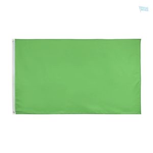 Drapeau vert uni