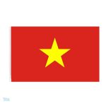 Drapeau du Vietnam 90 x 150 cm en polyester résistant