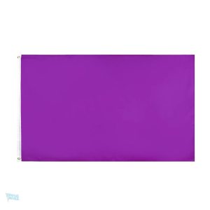 Drapeau violet à thème pour événements festifs