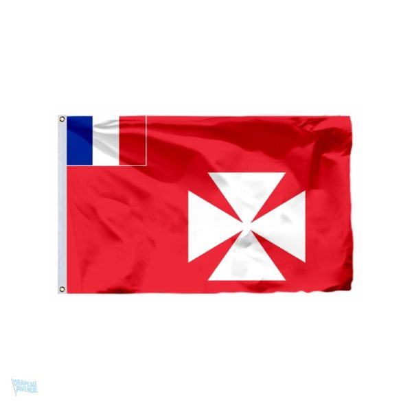 Drapeau Wallis-et-Futuna pour bateau en tissu durable
