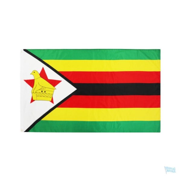 Drapeau du Zimbabwe 128 x 192 cm