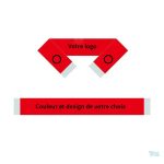 Écharpe personnalisée avec motifs uniques et designs variés