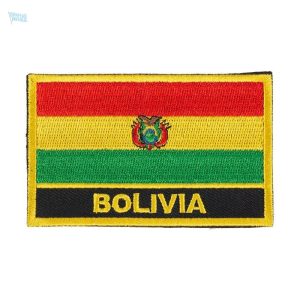 Ecusson drapeau de la Bolivie, symbole national