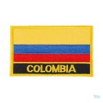 Ecusson drapeau Colombie, symbole national coloré