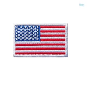Écusson drapeau États-Unis en tissu