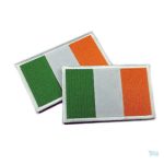 Drapeau de l'Irlande sur écusson brodé