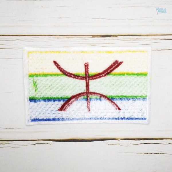 Drapeau Kabyle en écusson, accessoire identitaire