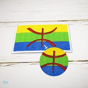Écusson représentant le drapeau de la Kabylie