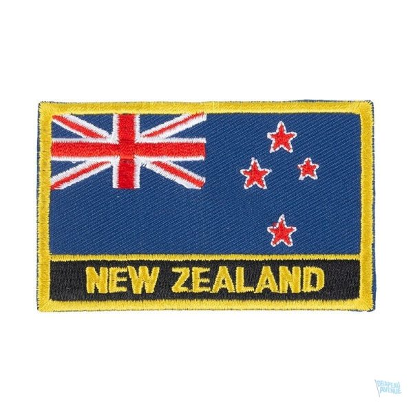 Ecusson drapeau Nouvelle-Zélande, accessoire de décoration