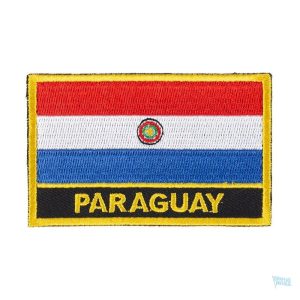 Ecusson drapeau du Paraguay, symbole national