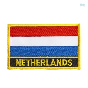 Ecusson drapeau Pays-Bas, symbole national néerlandais