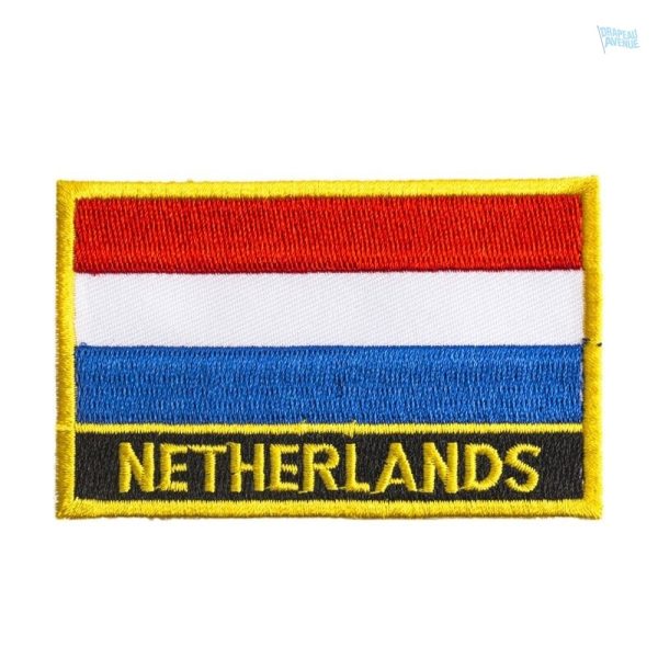 Ecusson drapeau Pays-Bas, symbole national néerlandais