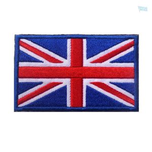 Ecusson drapeau Royaume-Uni, symbole emblématique de l'Angleterre