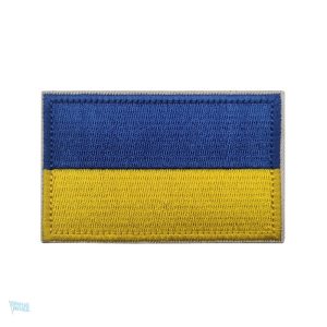 Écusson drapeau Ukraine, symbole national en tissu