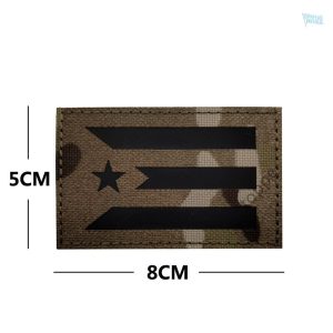 Drapeau de Cuba en écusson militaire