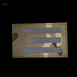 Écusson représentant le drapeau de Cuba