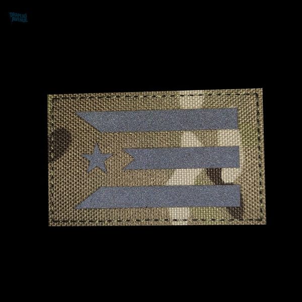 Écusson représentant le drapeau de Cuba