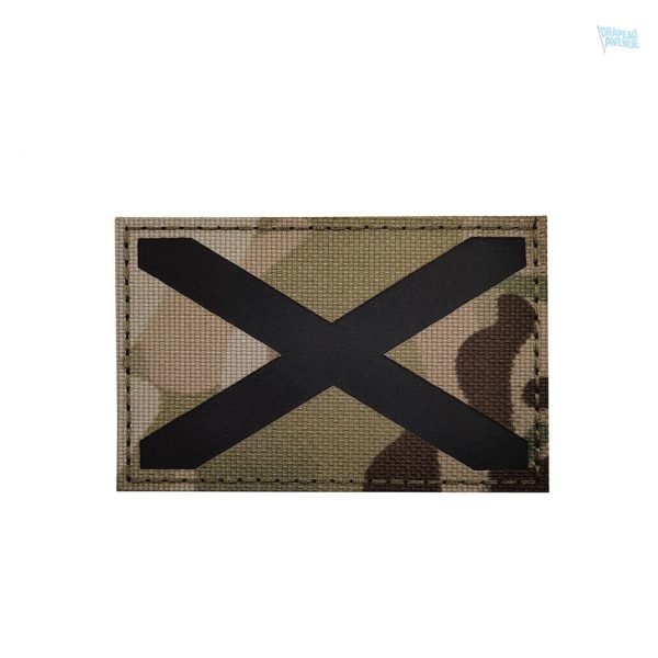 Ecusson militaire drapeau Ecosse avec motif traditionnel