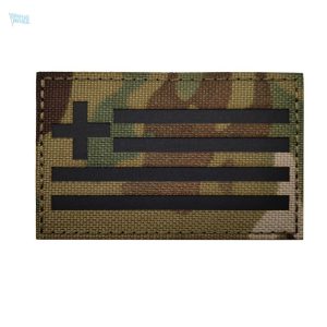 Écusson militaire drapeau Grèce en tissu résistant