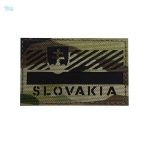 Écusson militaire drapeau Slovaquie en tissu