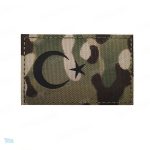Ecusson militaire drapeau Turquie en tissu