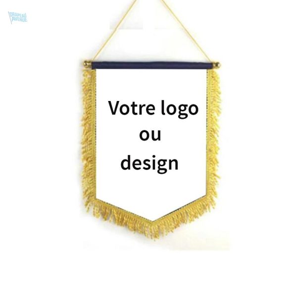 Fanion sur mesure avec design unique pour célébrations