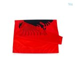 Drapeau de l'Albanie, idéal pour événements sportifs