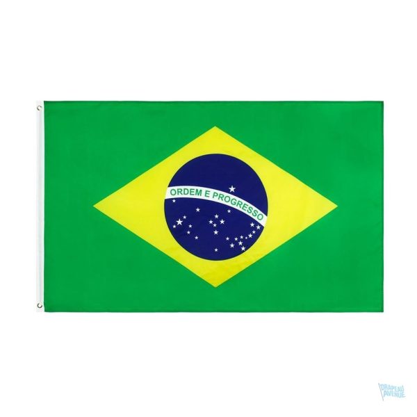 Drapeau Brésil grand format, symbole national