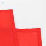 Drapeau canadien avec emblème rouge et blanc