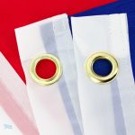 Drapeau Corée du Nord aux couleurs vives