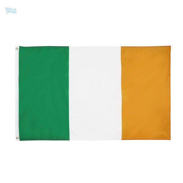 Grand drapeau Irlande en textile résistant