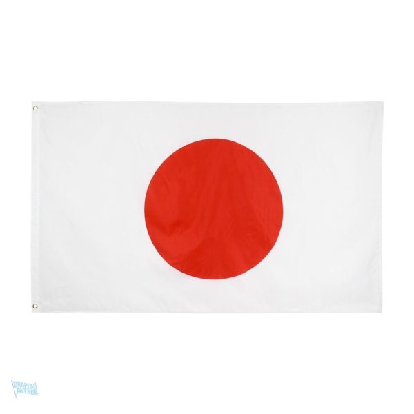 Grand drapeau du Japon en tissu de qualité supérieure