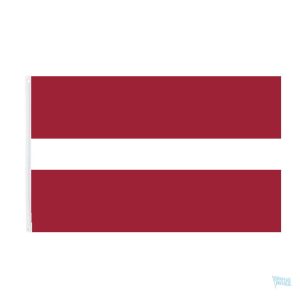 Grand drapeau de la Lettonie