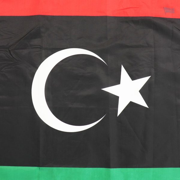 Drapeau de la Libye, idéal pour les rassemblements patriotiques