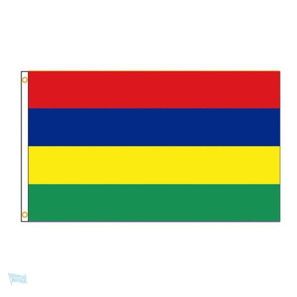 Grand drapeau de la nation Maurice